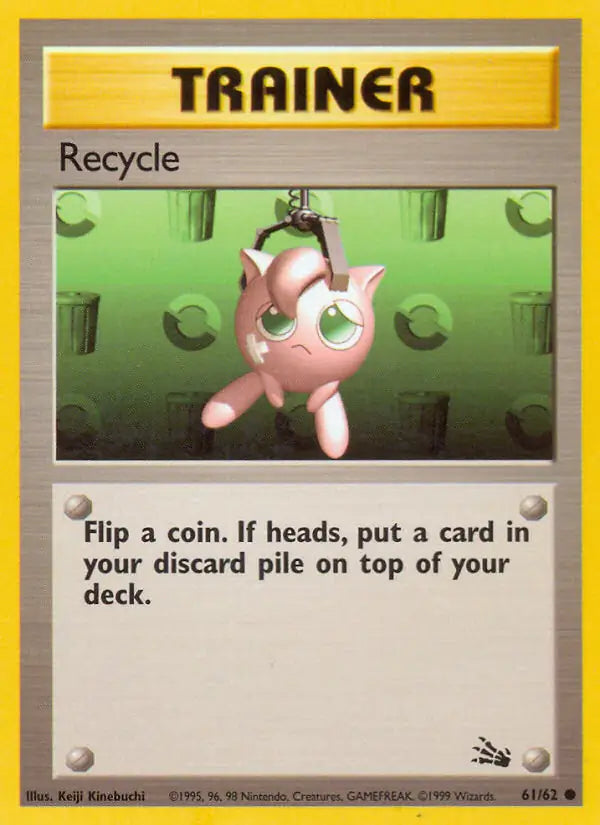 Recycle 61/62 (Fossil)  - Unlimited | Good Games Adelaide SA