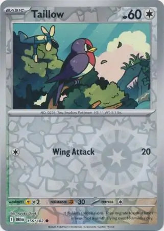 Taillow 156/182 (SV10: Destined Rivals)  - Reverse Holofoil | Good Games Adelaide SA