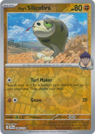 Hop's Silicobra 086/159 (SV09: Journey Together)  - Reverse Holofoil | Good Games Adelaide SA