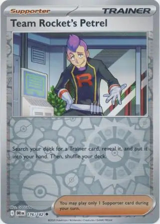 Team Rocket's Petrel 176/182 (SV10: Destined Rivals)  - Reverse Holofoil | Good Games Adelaide SA