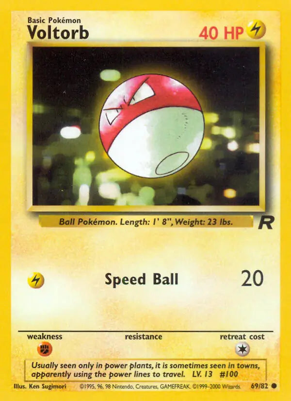 Voltorb 69/82 (Team Rocket)  - Unlimited | Good Games Adelaide SA
