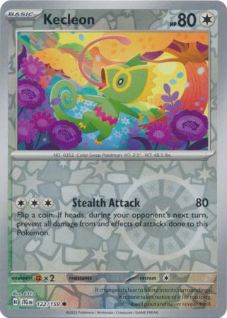 Kecleon 122/159 (SV09: Journey Together)  - Reverse Holofoil | Good Games Adelaide SA
