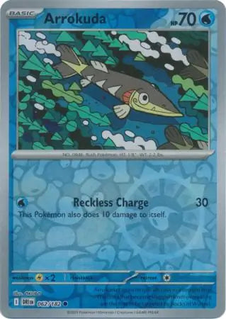Arrokuda 062/182 (SV10: Destined Rivals)  - Reverse Holofoil | Good Games Adelaide SA