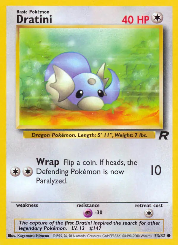 Dratini 53/82 (Team Rocket)  - Unlimited | Good Games Adelaide SA