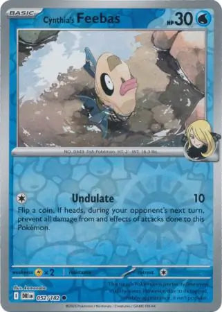 Cynthia's Feebas 052/182 (SV10: Destined Rivals)  - Reverse Holofoil | Good Games Adelaide SA