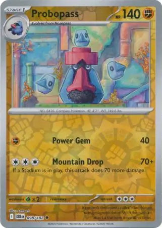 Probopass 098/182 (SV10: Destined Rivals)  - Reverse Holofoil | Good Games Adelaide SA