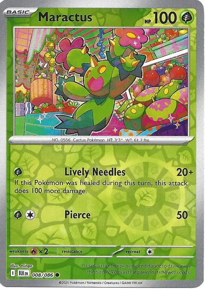 Maractus 008/086 (SV: Black Bolt)  - Reverse Holofoil | Good Games Adelaide SA