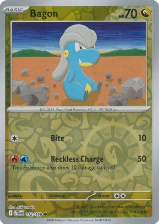 Bagon 112/159 (SV09: Journey Together)  - Reverse Holofoil | Good Games Adelaide SA
