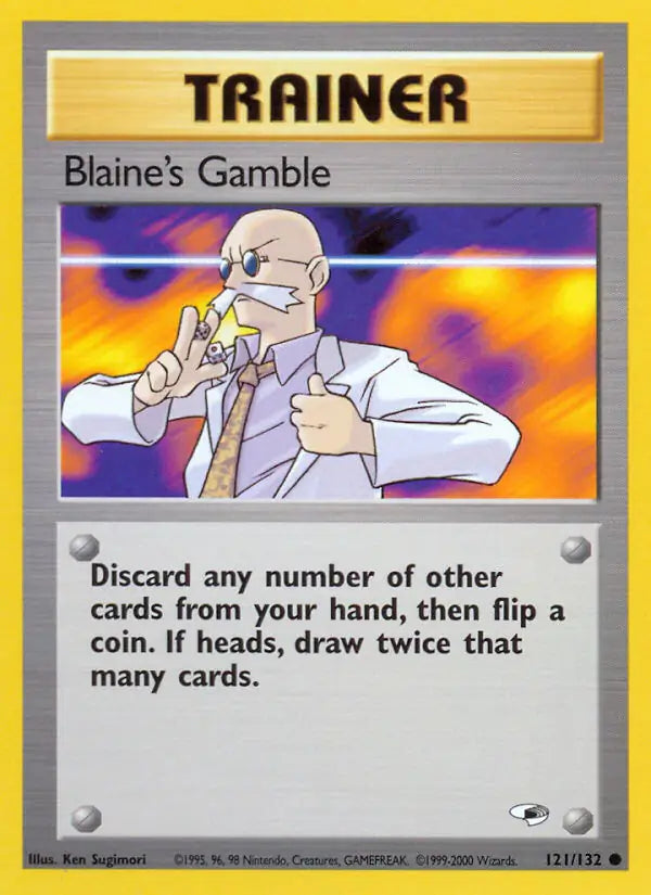 Blaines Gamble 121/132 (Gym Heroes)  - Unlimited | Good Games Adelaide SA