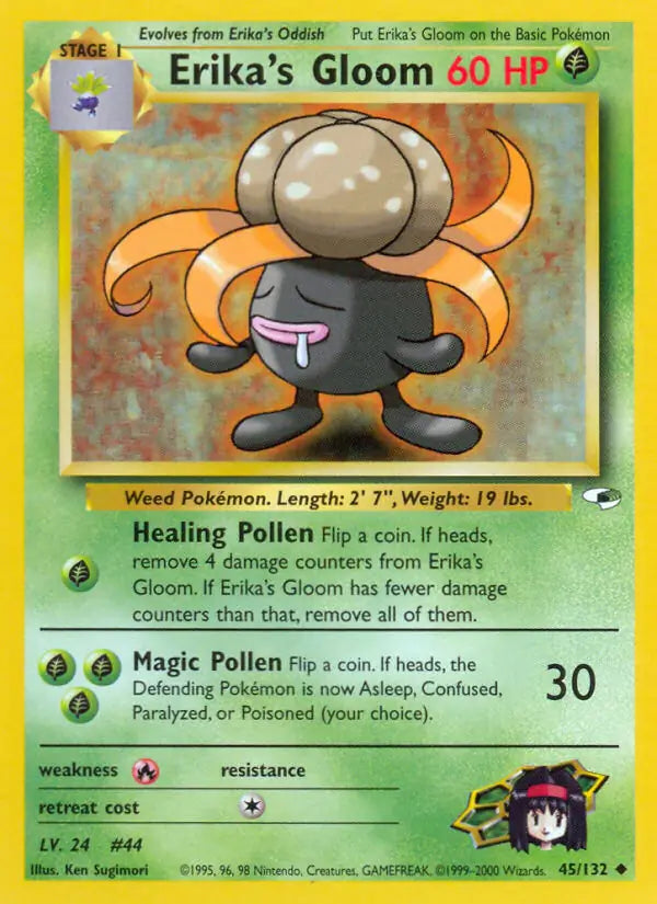 Erikas Gloom  045/132 (Gym Heroes)  - Unlimited | Good Games Adelaide SA