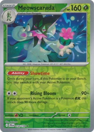 Meowscarada 018/159 (SV09: Journey Together)  - Reverse Holofoil | Good Games Adelaide SA