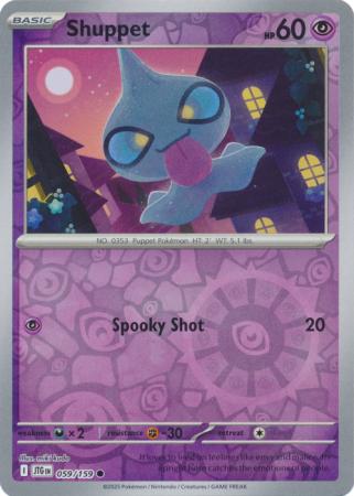 Shuppet 059/159 (SV09: Journey Together)  - Reverse Holofoil | Good Games Adelaide SA
