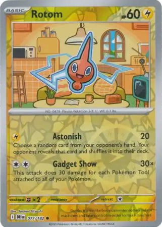 Rotom 077/182 (SV10: Destined Rivals)  - Reverse Holofoil | Good Games Adelaide SA