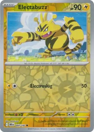 Electabuzz 068/182 (SV10: Destined Rivals)  - Reverse Holofoil | Good Games Adelaide SA