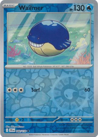 Wailmer 040/159 (SV09: Journey Together)  - Reverse Holofoil | Good Games Adelaide SA