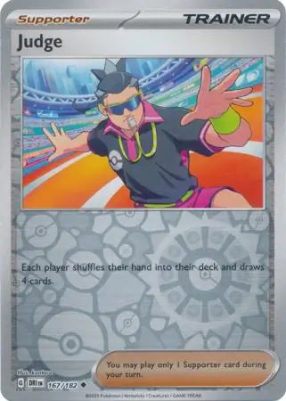 Judge 167/182 (SV10: Destined Rivals)  - Reverse Holofoil | Good Games Adelaide SA