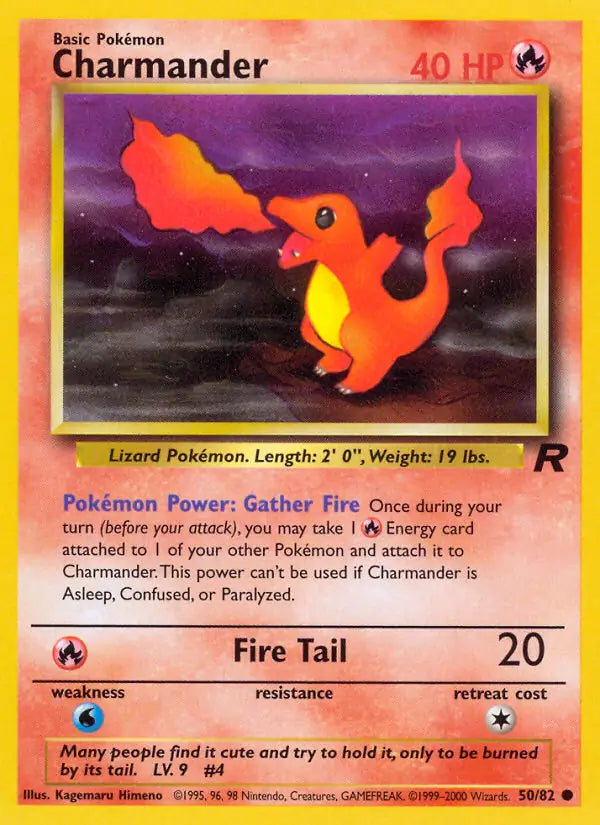 Charmander 50/82 (Team Rocket)  - Unlimited | Good Games Adelaide SA