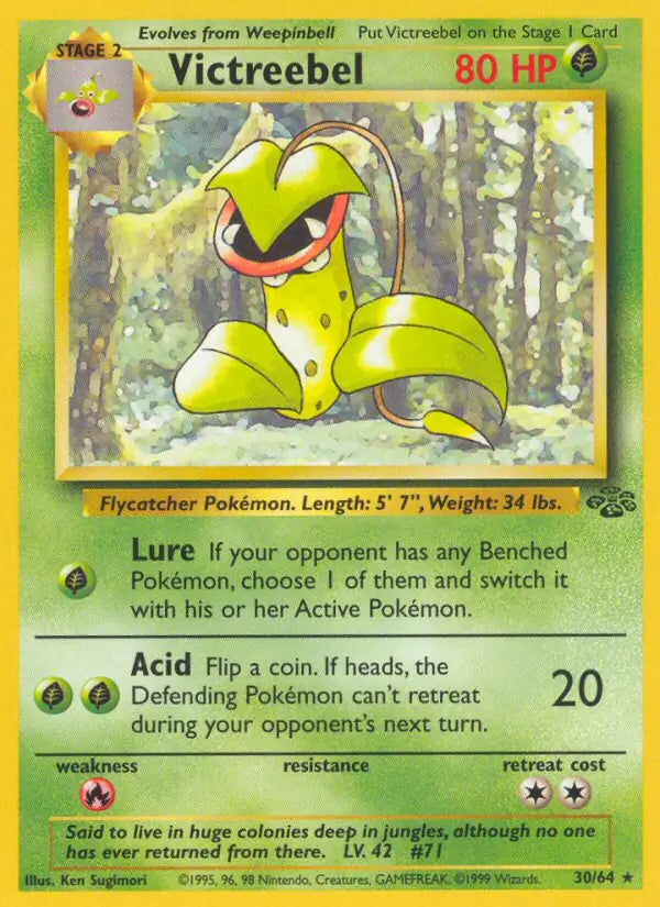 Victreebel 30/64 (Jungle)  - Unlimited | Good Games Adelaide SA