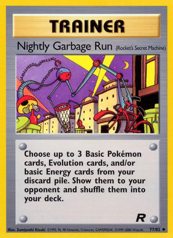 Nightly Garbage Run Rockets Secret Machine 77/82 (Team Rocket)  - Unlimited | Good Games Adelaide SA