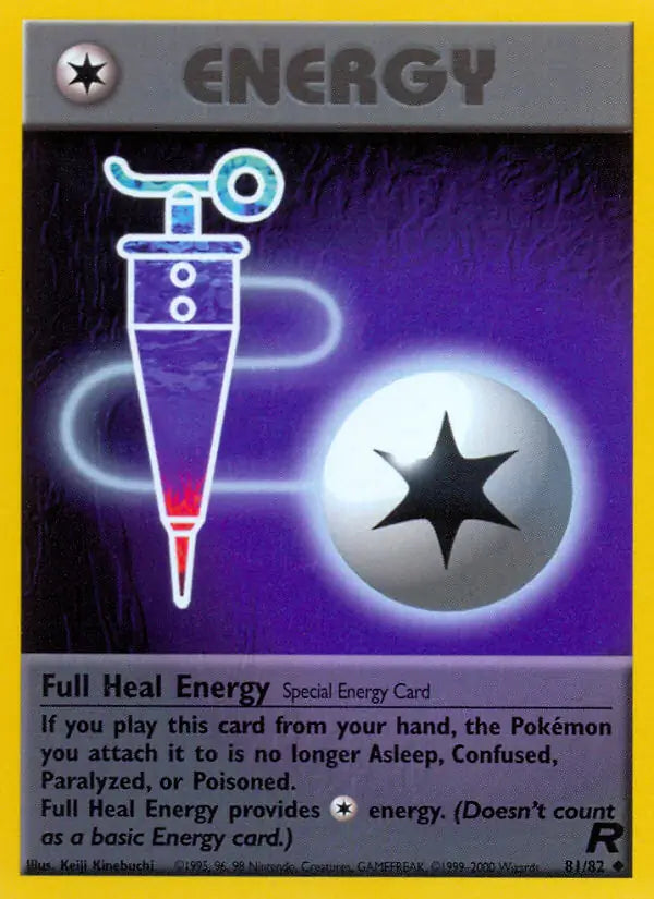 Full Heal Energy 81/82 (Team Rocket)  - Unlimited | Good Games Adelaide SA