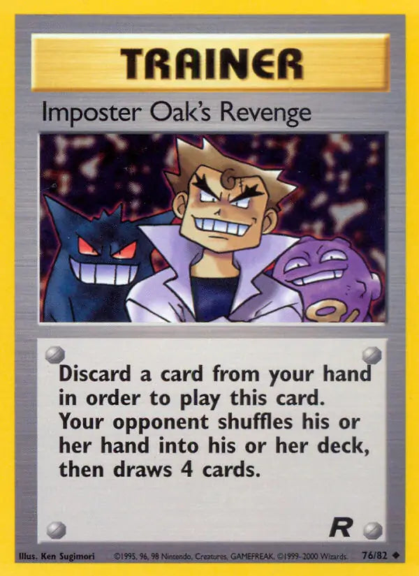 Imposter Oak's Revenge 76/82 (Team Rocket)  - Unlimited | Good Games Adelaide SA