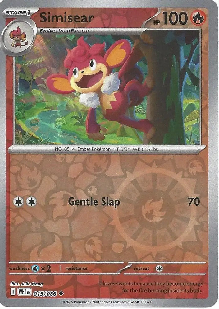 Simisear 015/086 (SV: White Flare)  - Reverse Holofoil | Good Games Adelaide SA
