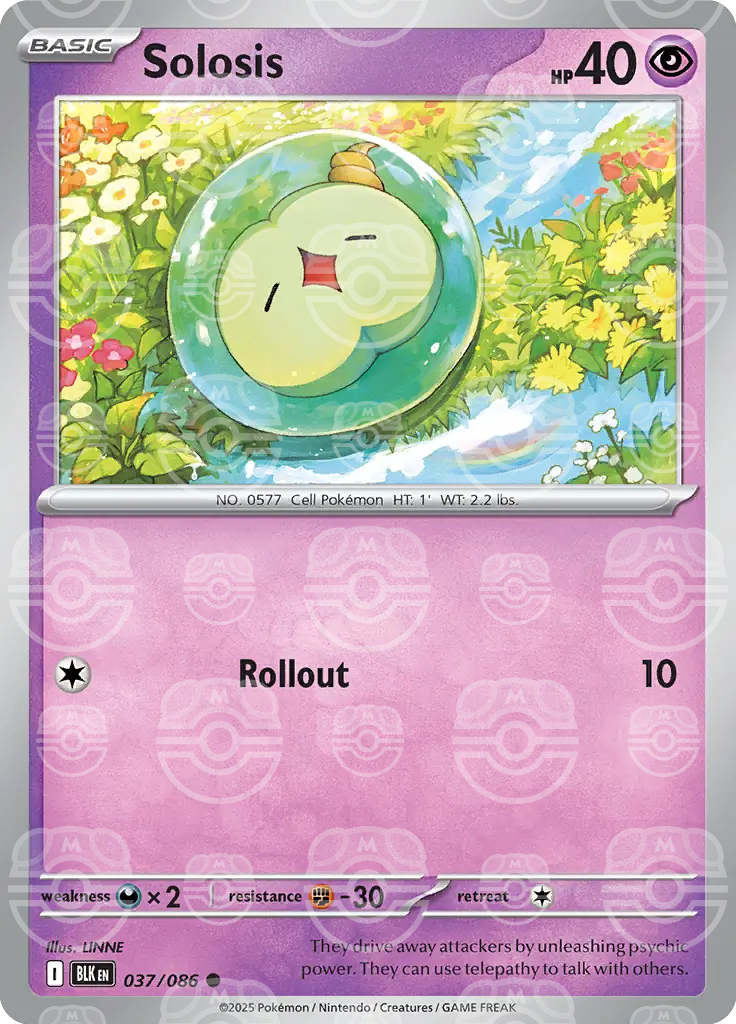 Solosis 037/086 (SV: Black Bolt)  - Holofoil | Good Games Adelaide SA