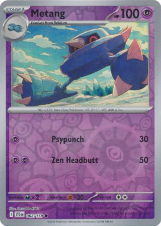 Metang 062/159 (SV09: Journey Together)  - Reverse Holofoil | Good Games Adelaide SA