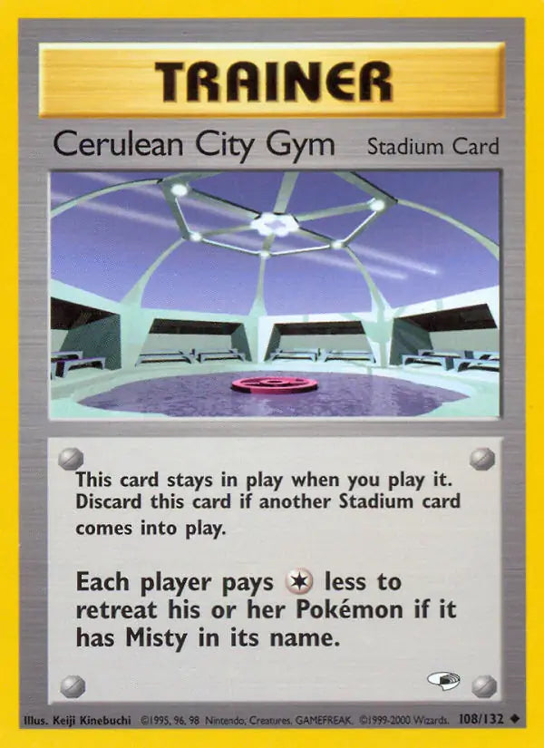 Cerulean City Gym 108/132 (Gym Heroes)  - Unlimited | Good Games Adelaide SA