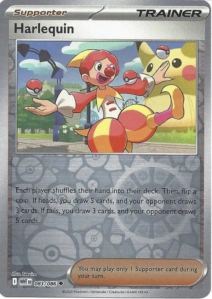 Harlequin 083/086 (SV: White Flare)  - Reverse Holofoil | Good Games Adelaide SA