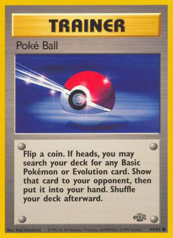 Poke Ball 64/64 (Jungle)  - Unlimited | Good Games Adelaide SA
