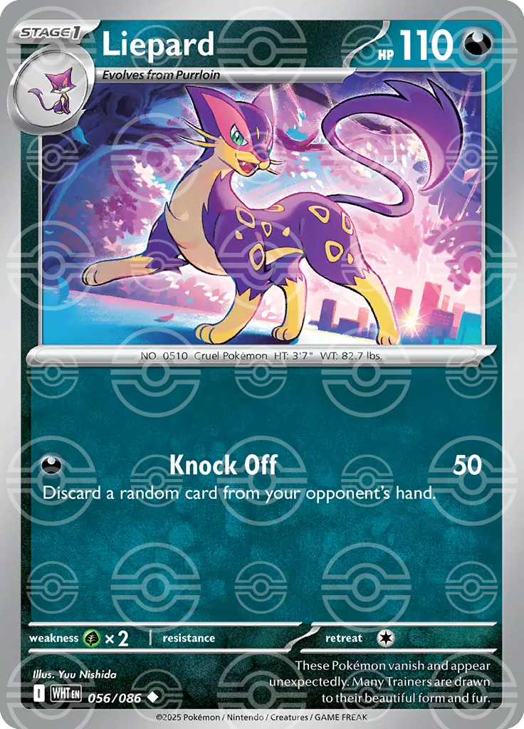 Liepard 056/086 (SV: White Flare)  - Holofoil | Good Games Adelaide SA