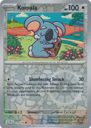 Komala 129/159 (SV09: Journey Together)  - Reverse Holofoil | Good Games Adelaide SA