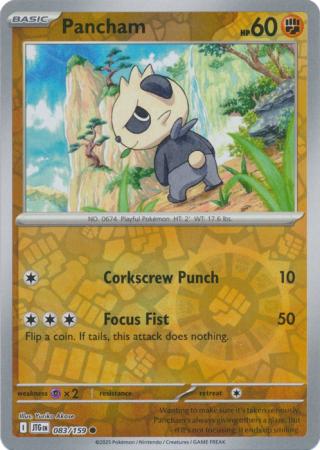 Pancham 083/159 (SV09: Journey Together)  - Reverse Holofoil | Good Games Adelaide SA