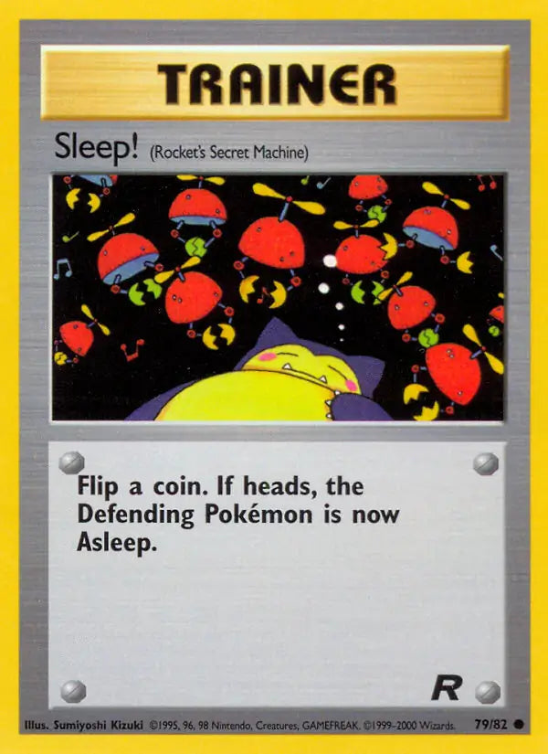 Sleep Rocket's Secret Machine 79/82 (Team Rocket)  - Unlimited | Good Games Adelaide SA