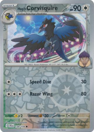 Hop's Corvisquire 134/159 (SV09: Journey Together)  - Reverse Holofoil | Good Games Adelaide SA
