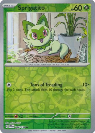 Sprigatito 016/159 (SV09: Journey Together)  - Reverse Holofoil | Good Games Adelaide SA