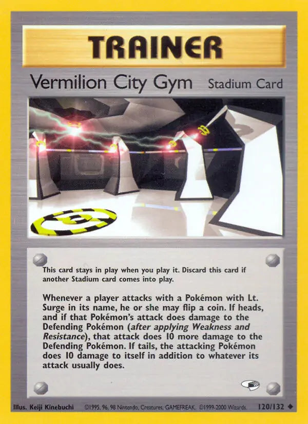 Vermilion City Gym 120/132 (Gym Heroes)  - Unlimited | Good Games Adelaide SA