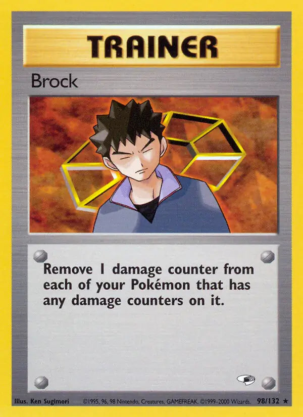 Brock 98 098/132 (Gym Heroes)  - Unlimited | Good Games Adelaide SA