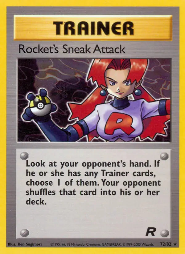 Rockets Sneak Attack 72/82 (Team Rocket)  - Unlimited | Good Games Adelaide SA