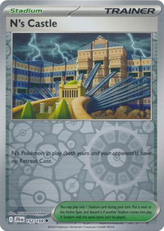 N's Castle 152/159 (SV09: Journey Together)  - Reverse Holofoil | Good Games Adelaide SA