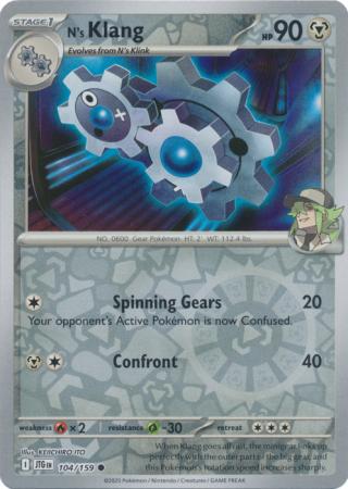 N's Klang 104/159 (SV09: Journey Together)  - Reverse Holofoil | Good Games Adelaide SA