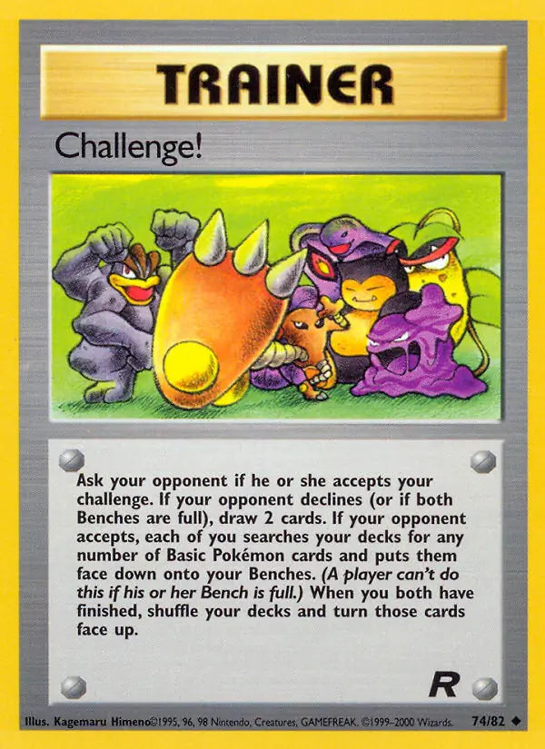 Challenge 74/82 (Team Rocket)  - Unlimited | Good Games Adelaide SA