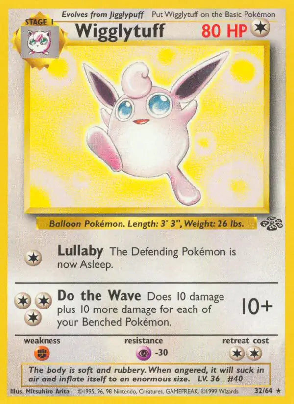 Wigglytuff 32/64 (Jungle)  - Unlimited | Good Games Adelaide SA