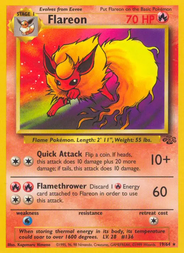 Flareon 19/64 (Jungle)  - Unlimited | Good Games Adelaide SA