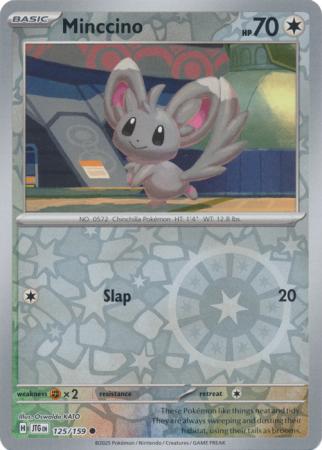 Minccino 125/159 (SV09: Journey Together)  - Reverse Holofoil | Good Games Adelaide SA