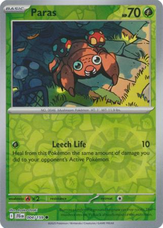 Paras 004/159 (SV09: Journey Together)  - Reverse Holofoil | Good Games Adelaide SA