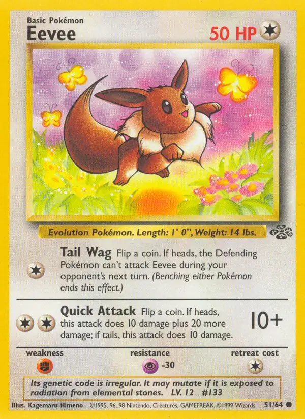 Eevee 51/64 (Jungle)  - Unlimited | Good Games Adelaide SA