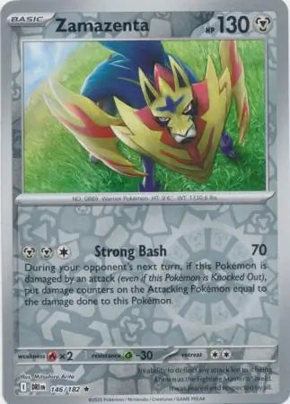 Zamazenta 146/182 (SV10: Destined Rivals)  - Reverse Holofoil | Good Games Adelaide SA