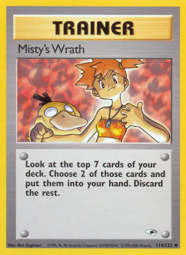 Misty's Wrath 114/132 (Gym Heroes)  - Unlimited | Good Games Adelaide SA